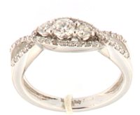 Anillo Davite & Delucchi Mujer in Oro blanco Diamante 0.63 Ct AA0299221S - AA0299221S